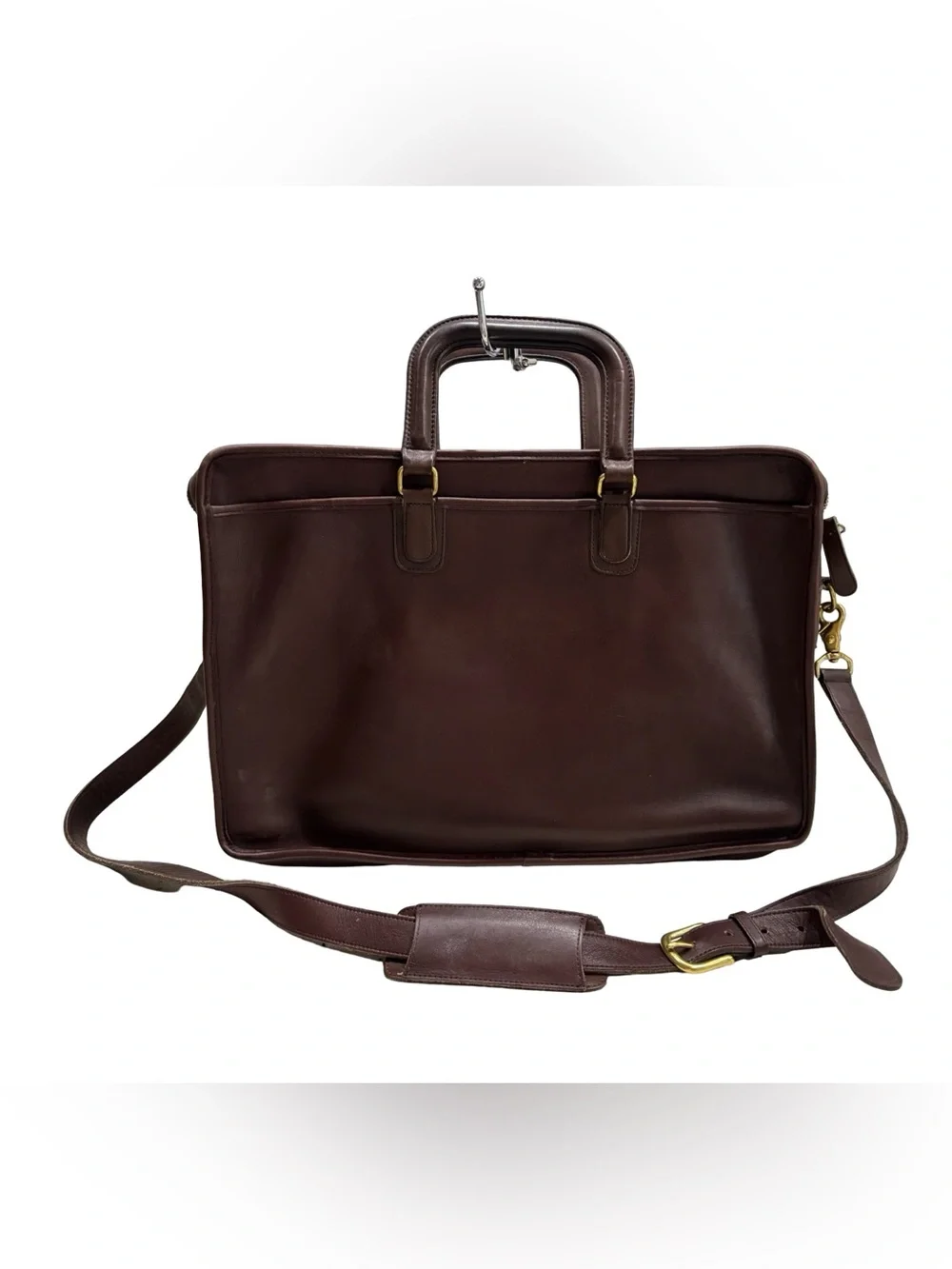 Vintage Coach Legacy Leather Briefcase Messenger Bag Brown USA Made F4C-5276